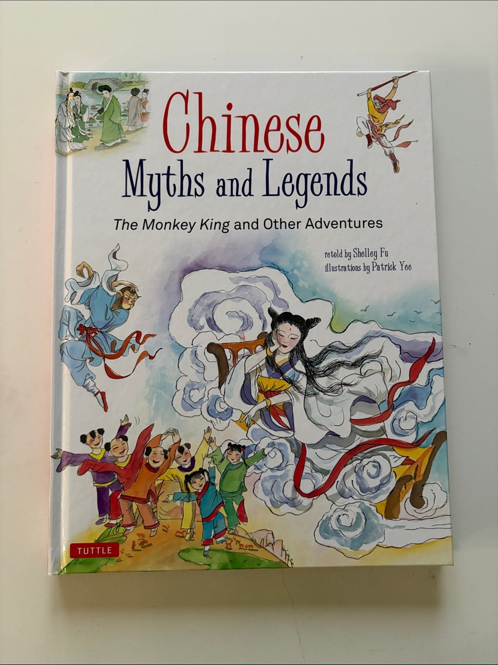 Chinese Myths and Legends - White Illustrated Kids Book